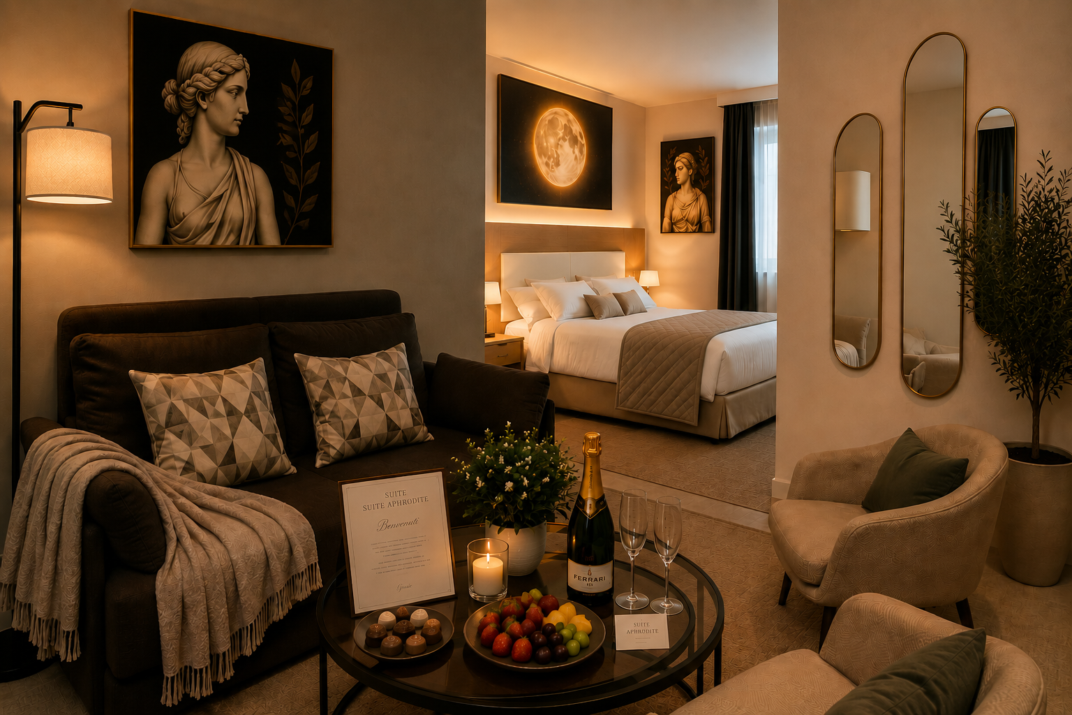 Camere e Suite - Syraka Design Rooms